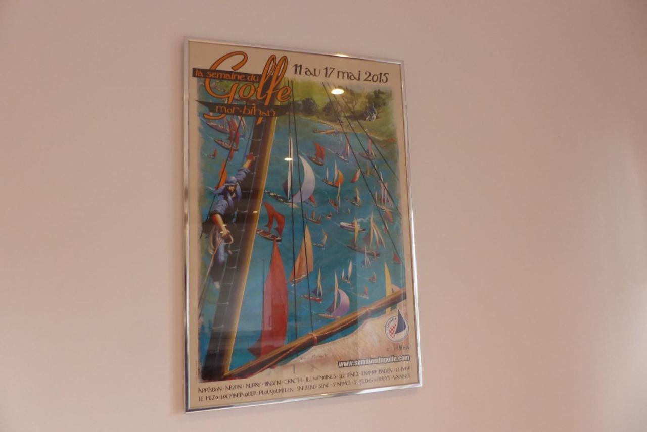 Maison 4 Personnes En Bord De Mer - Golfe Du Morbihan Baden Bagian luar foto