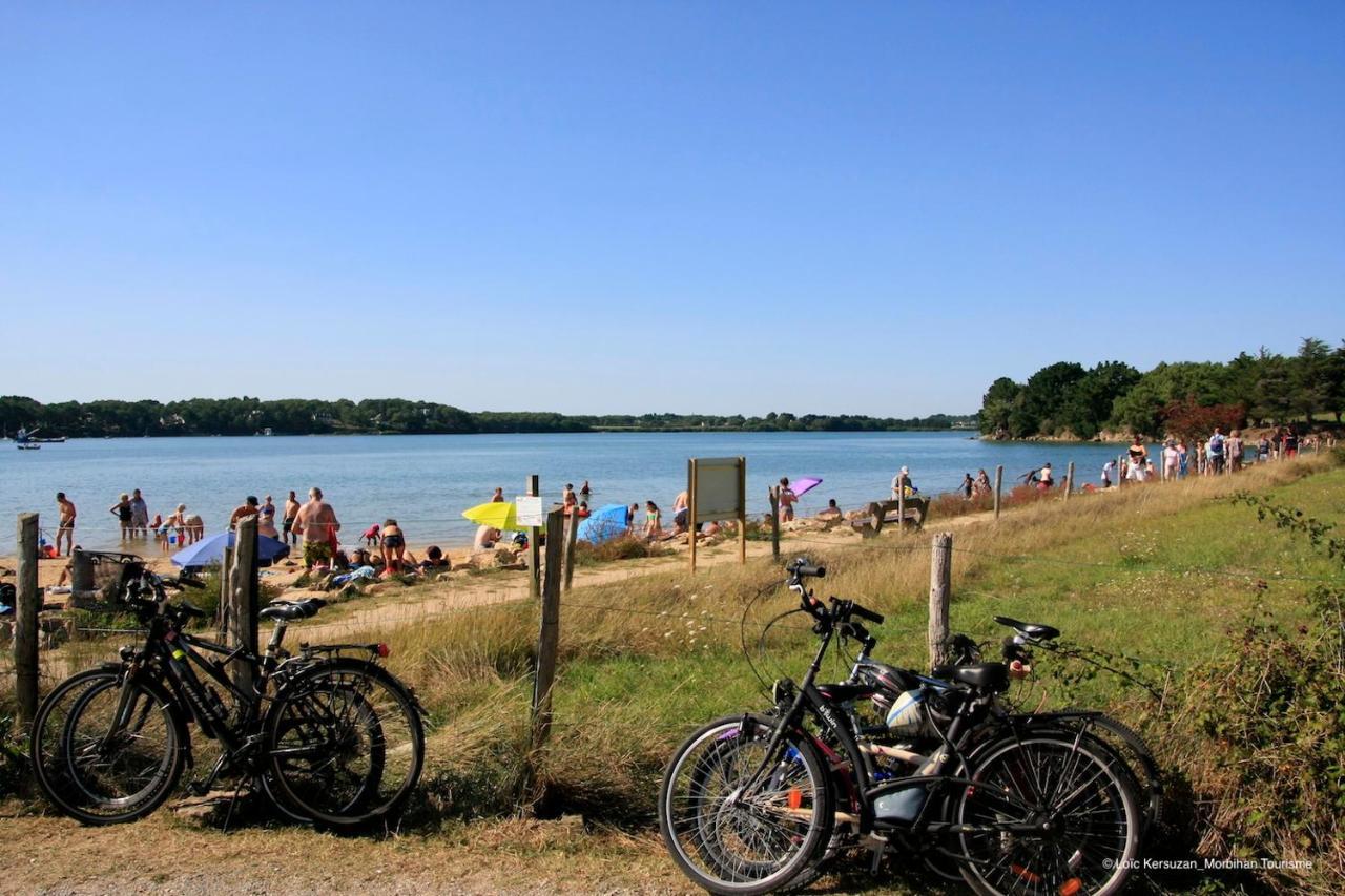 Maison 4 Personnes En Bord De Mer - Golfe Du Morbihan Baden Bagian luar foto