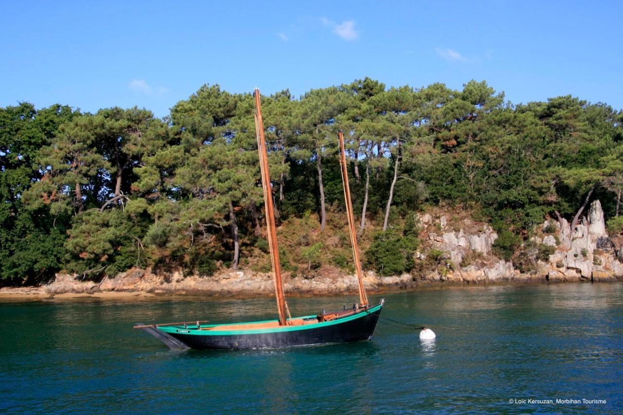Maison 4 Personnes En Bord De Mer - Golfe Du Morbihan Baden Bagian luar foto